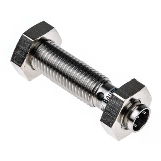 Baumer Threaded Barrel Inductive Proximity Sensor M8 PNP 2 mm Detection 30 V dc 200mA IFRM 08P17A3/S35L