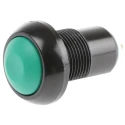 APEM IP Series Push Button Switch Latching Panel Mount 12.9 mm Cutout SPST IP67 24 V dc 125 V ac IPR1SAD3