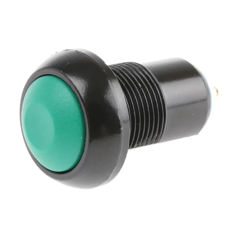 APEM IP Series Push Button Switch Latching Panel Mount 12.9 mm Cutout SPST IP67 24 V dc 125 V ac IPR1SAD3