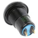 APEM IP Series Push Button Switch Latching Panel Mount 12.9 mm Cutout SPST IP67 24 V dc 125 V ac IPR1SAD3