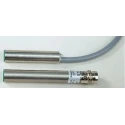 Baumer Threaded Barrel Inductive Proximity Sensor M8 PNP 30V 2 mm Detection 200mA IFRM 06P17A3/S35L
