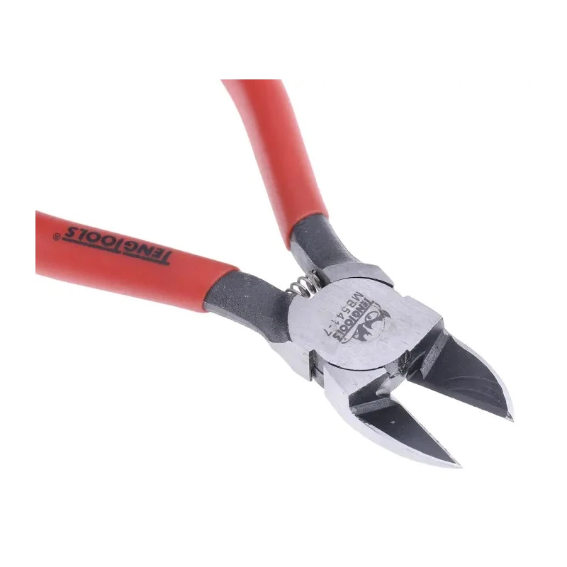Teng Tools Flush Side Cutter 7in, Jaw Width 55mm, Jaw Length 20mm MB541-7