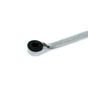Teng Tools Ratchet Ring Spanner 1/4 in, Chrome Vanadium Steel Satin Finish 90mm Overall Length 1400B