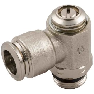 RS PRO Pneumatic Flow Regulator Tube, Universal Short Thread, Brass Construction, Max Pressure 1 bar 197-7890