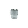 Teng Tools 1/2 in Drive 30 mm 6 Point Bi-Hexagon Socket, Satin Finish, Chrome Vanadium Steel, 43mm Overall Length M1205306-C