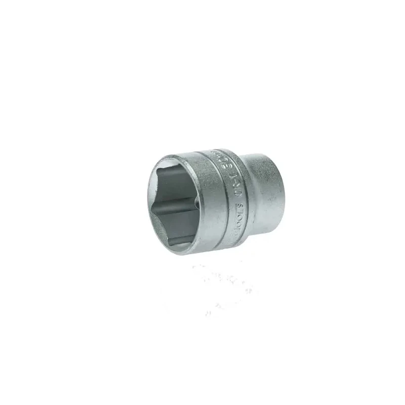Teng Tools 1/2 in Drive 30 mm 6 Point Bi-Hexagon Socket, Satin Finish, Chrome Vanadium Steel, 43mm Overall Length M1205306-C