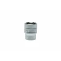 Teng Tools 1/2 in Drive 23 mm 6 Point Bi-Hexagon Chrome Vanadium Socket, 40mm Overall Length M1205236-C