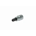 Teng Tools 1/2 in Drive Bit Socket TPX55, Alloy Steel, Chrome Finish, 55mm Length TPX55