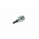 Teng Tools 1/2 in Drive TPX40 Bit Socket Square Drive Alloy Steel Chrome Finish 22mm Overall Length TPX40
