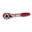 Teng Tools 1/2 in Drive Ratchet with Fibre Reinforced Plastic Handle, Chrome Finish, 41mm Overall Length 1200FRP