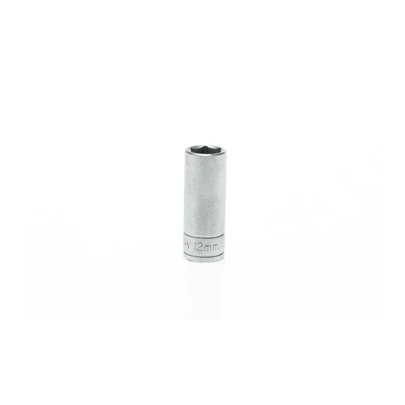 Teng Tools 3/8 in Drive 12 mm 6 Point Satin Finish Chrome Vanadium Steel Socket 45.5mm Overall Length M380612-C