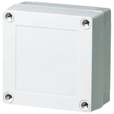 Fibox ABS Grey Light Grey Lid ABS Enclosure IP67 IP66 IK07 75mm x 130mm x 130mm ABS 125/75 HG ENCLOSURE