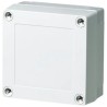 Fibox ABS Grey Light Grey Lid ABS Enclosure IP67 IP66 IK07 75mm x 130mm x 130mm ABS 125/75 HG ENCLOSURE