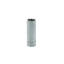 Teng Tools 1/4 in Drive 12 mm 6 Point Chrome Vanadium Socket 49.5mm Overall Length M140612-C