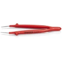 Knipex Nickel Plated Steel Smooth Tweezer 150mm 1000V Insulated Handles VDE Tested 92 27 62