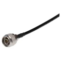 Radiall Coaxial Cable Assembly Male Type N to Male SMA Connector 500 mm Length 50 Ω R284C0351045