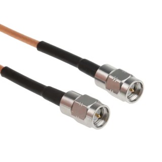 Radiall Coaxial Cable Assembly Male SMA to Male SMA 1 m 50 Ω R284C0351054