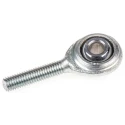 RS PRO M5 x 0.8 Male Steel Rod End Metric, 5mm Bore 198-9061