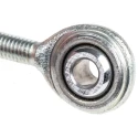 RS PRO M5 x 0.8 Male Steel Rod End Metric, 5mm Bore 198-9061