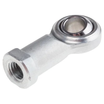 RS PRO Steel Female Rod End, M14 x 2 Thread, 14mm Bore, 74mm Width, Zinc Coated, Metric Thread 198-9005