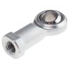 RS PRO Steel Female Rod End, M14 x 2 Thread, 14mm Bore, 74mm Width, Zinc Coated, Metric Thread 198-9005