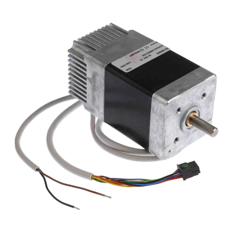 Crouzet Brushless DC Motor, 80 W, 24V DC, 240 mNm Torque, 3250 rpm, 8 mm Shaft Diameter 80180002