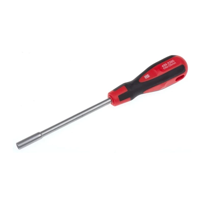 RS PRO Hexagon Nut Driver 6 mm Tip, 125 mm Blade 499-2385