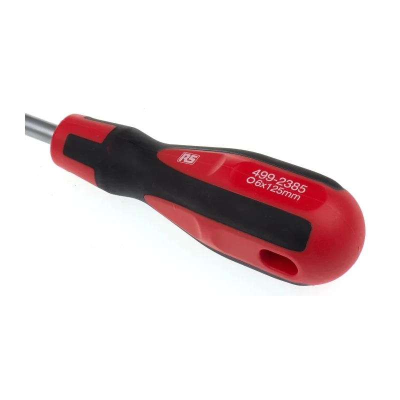 RS PRO Hexagon Nut Driver 6 mm Tip, 125 mm Blade 499-2385