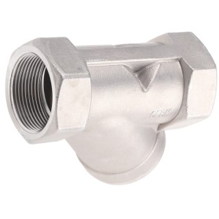 RS PRO Stainless Steel Y Strainer 1-1/2 in BSP Liquid Suitable Media 499-2767