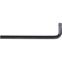 RS PRO L Metric Hex Key, Hex Size 12 mm, Long Arm, Chrome Vanadium Steel, Black Finish 499-2436