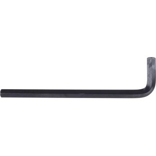 RS PRO L Metric Hex Key, Hex Size 12 mm, Long Arm, Chrome Vanadium Steel, Black Finish 499-2436