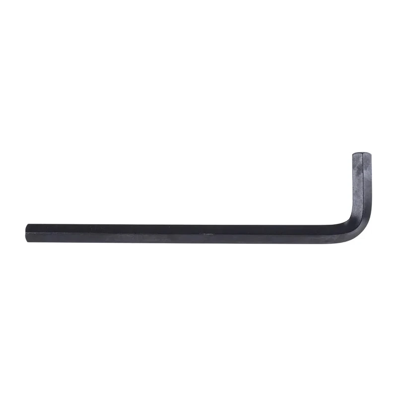 RS PRO L Metric Hex Key, Hex Size 12 mm, Long Arm, Chrome Vanadium Steel, Black Finish 499-2436