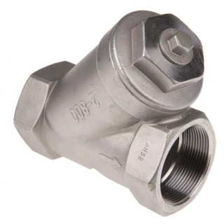 RS PRO Stainless Steel Y Strainer 2 in BSP, EN10226 DIN2999 BS21 ISO 7/1 ASME B1.20.1 499-2773