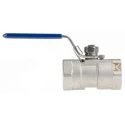 RS PRO Stainless Steel Threaded 2-Way Ball Valve 1 in BSPP, 68 bar, ASTM A351-CF8M A351-CF8M