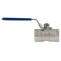 RS PRO Stainless Steel Threaded 2-Way Ball Valve ASTM A351-CF8M, 3/4 in BSPP Female Port, 68 bar, 200°C A351-CF8M