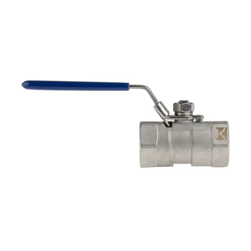 RS PRO Stainless Steel Threaded 2-Way Ball Valve ASTM A351-CF8M, 3/4 in BSPP Female Port, 68 bar, 200°C A351-CF8M