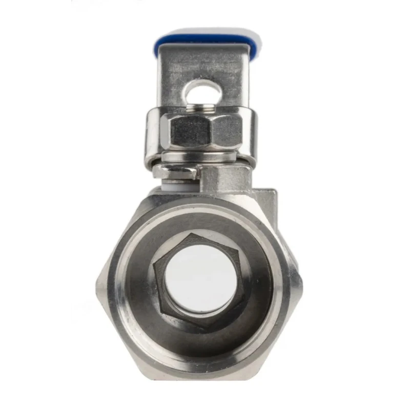 RS PRO Stainless Steel Threaded 2-Way Ball Valve ASTM A351-CF8M, 3/4 in BSPP Female Port, 68 bar, 200°C A351-CF8M