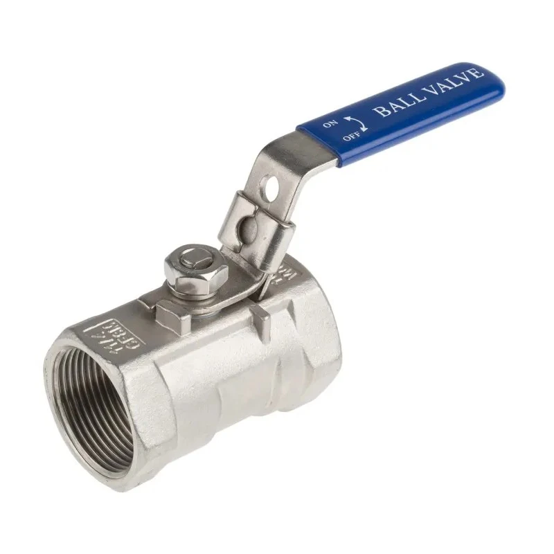 RS PRO ASTM A351-CF8M Stainless Steel Threaded 2-Way Ball Valve BSPP 1-1/4 Inch 68 bar A351-CF8M