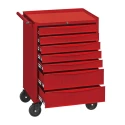 Teng Tools 7 Drawer Steel Wheeled Tool Trolley Red TCW707EV