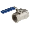 RS PRO ASTM A351-CF8M Stainless Steel Threaded 2-Way Ball Valve BSPP 1-1/4 Inch 68 bar A351-CF8M