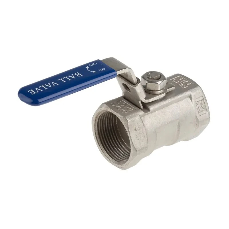 RS PRO ASTM A351-CF8M Stainless Steel Threaded 2-Way Ball Valve BSPP 1-1/4 Inch 68 bar A351-CF8M