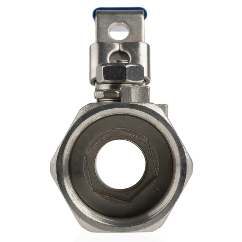 RS PRO ASTM A351-CF8M Stainless Steel Threaded 2-Way Ball Valve BSPP 1-1/4 Inch 68 bar A351-CF8M