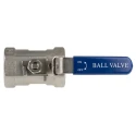 RS PRO ASTM A351-CF8M Stainless Steel Threaded 2-Way Ball Valve BSPP 1-1/4 Inch 68 bar A351-CF8M