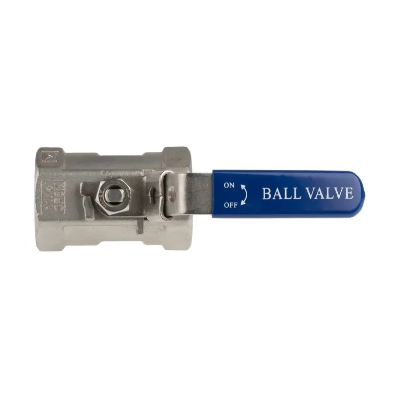 RS PRO ASTM A351-CF8M Stainless Steel Threaded 2-Way Ball Valve BSPP 1-1/4 Inch 68 bar A351-CF8M