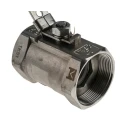 RS PRO ASTM A351-CF8M Stainless Steel Threaded 2-Way BSPP Ball Valve 2 Inch 68 Bar A351-CF8M
