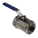 RS PRO ASTM A351-CF8M Stainless Steel Threaded 2-Way BSPP Ball Valve 2 Inch 68 Bar A351-CF8M
