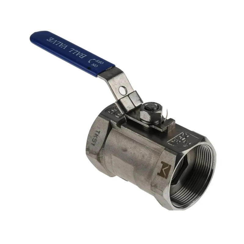 RS PRO ASTM A351-CF8M Stainless Steel Threaded 2-Way BSPP Ball Valve 2 Inch 68 Bar A351-CF8M