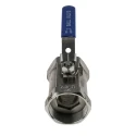 RS PRO ASTM A351-CF8M Stainless Steel Threaded 2-Way BSPP Ball Valve 2 Inch 68 Bar A351-CF8M