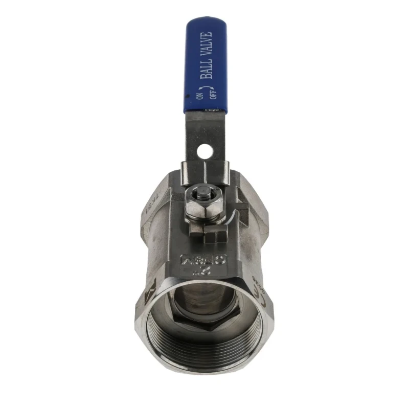 RS PRO ASTM A351-CF8M Stainless Steel Threaded 2-Way BSPP Ball Valve 2 Inch 68 Bar A351-CF8M