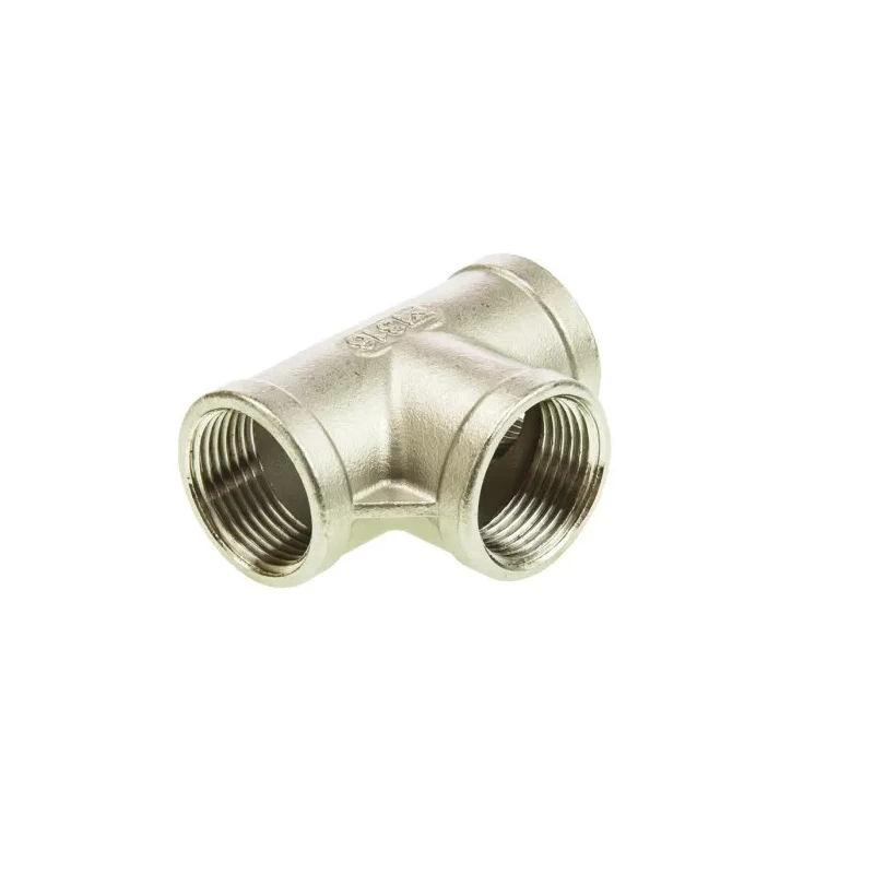 RS PRO Stainless Steel Pipe Fitting Circular Tee Female G Threaded 3/4 in x 3/4 in x 3/4 in 316 Stainless Steel 150 499-2997